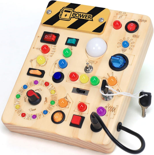Wooden Busy Board