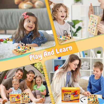 Wooden Busy Board
