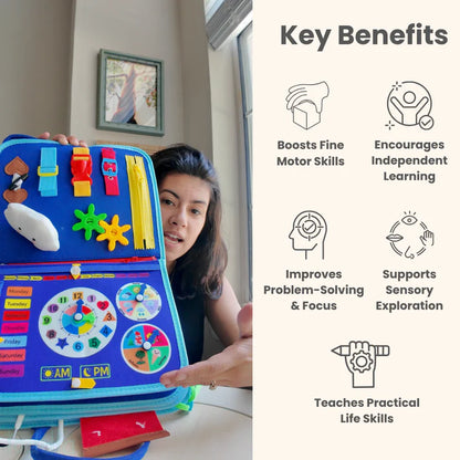 Bloomi Montessori Busy Board